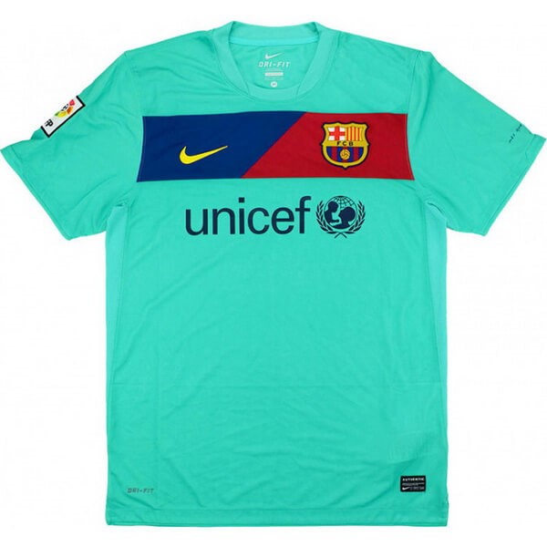 Maillot Football Barcelone Exterieur Retro 2010 2011 Vert